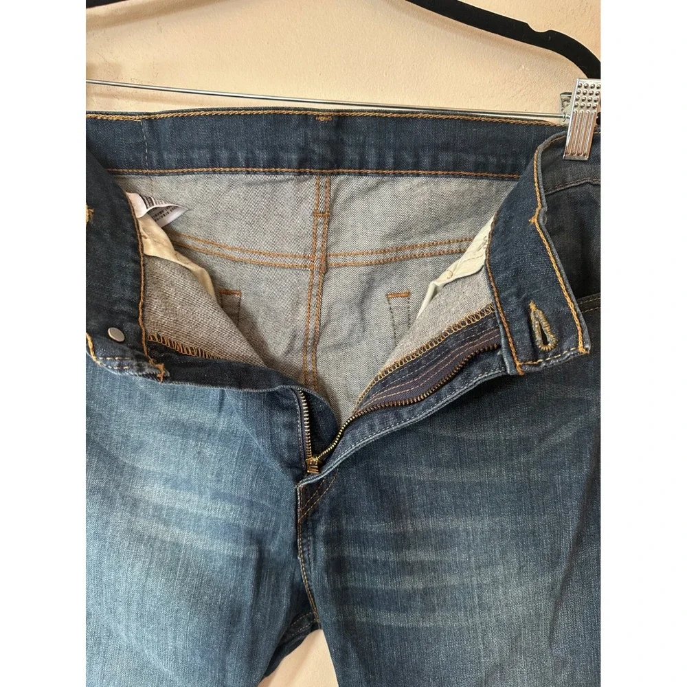 Levis 510 Skinny Fit Jeans Mens 36x30 Medium Wash Blue Denim Pants